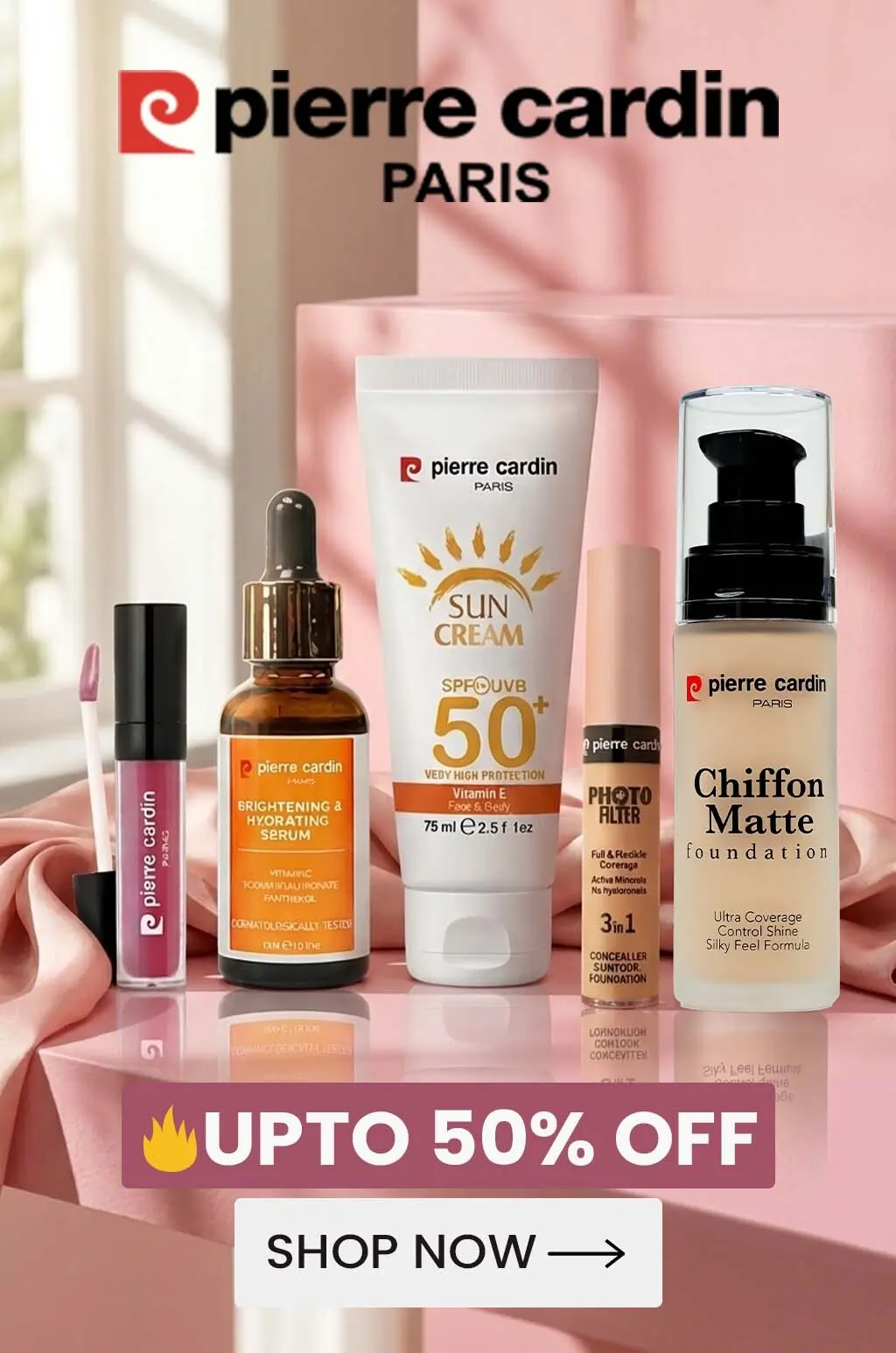 Pierre Cardin Hot banner